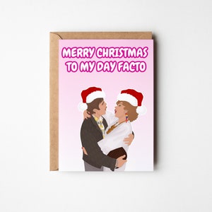 Kath and Kim Christmas Card, Funny Australian Xmas Holidays Gift, Merry Christmas Kath and Kel, Couples Cards