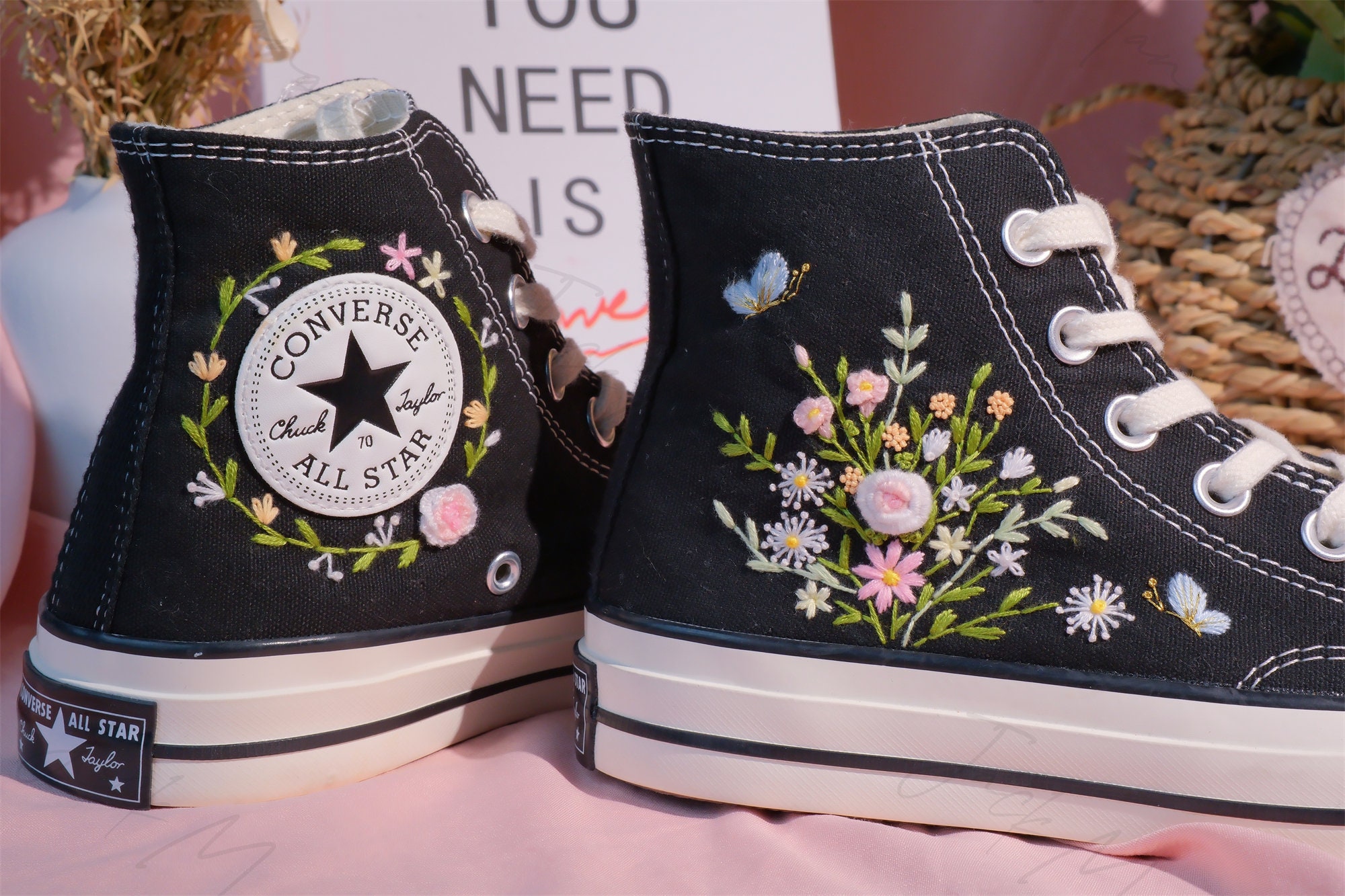 Converse blanche top basse harry styles