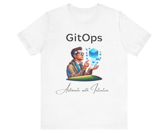 GitOps-T-shirt automatisering | Wolk | Platformengineering | Uniseks DevOps-kleding