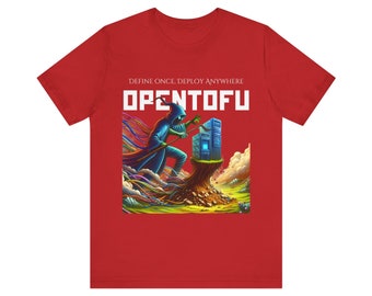 OpenTF & Terraform TShirt | Cloud and DevOps Gift Unisex