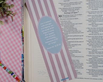Scripture bookmark | Bible bookmark