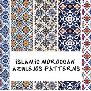 Islamic Moroccan & Azulejos patterns