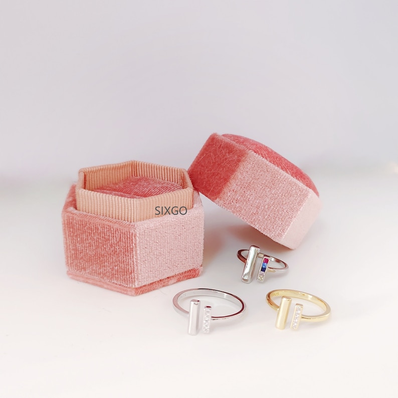 To My Bestie Thick and Thin Ring - Bridesmaid Gift - Adjustable Ring ...