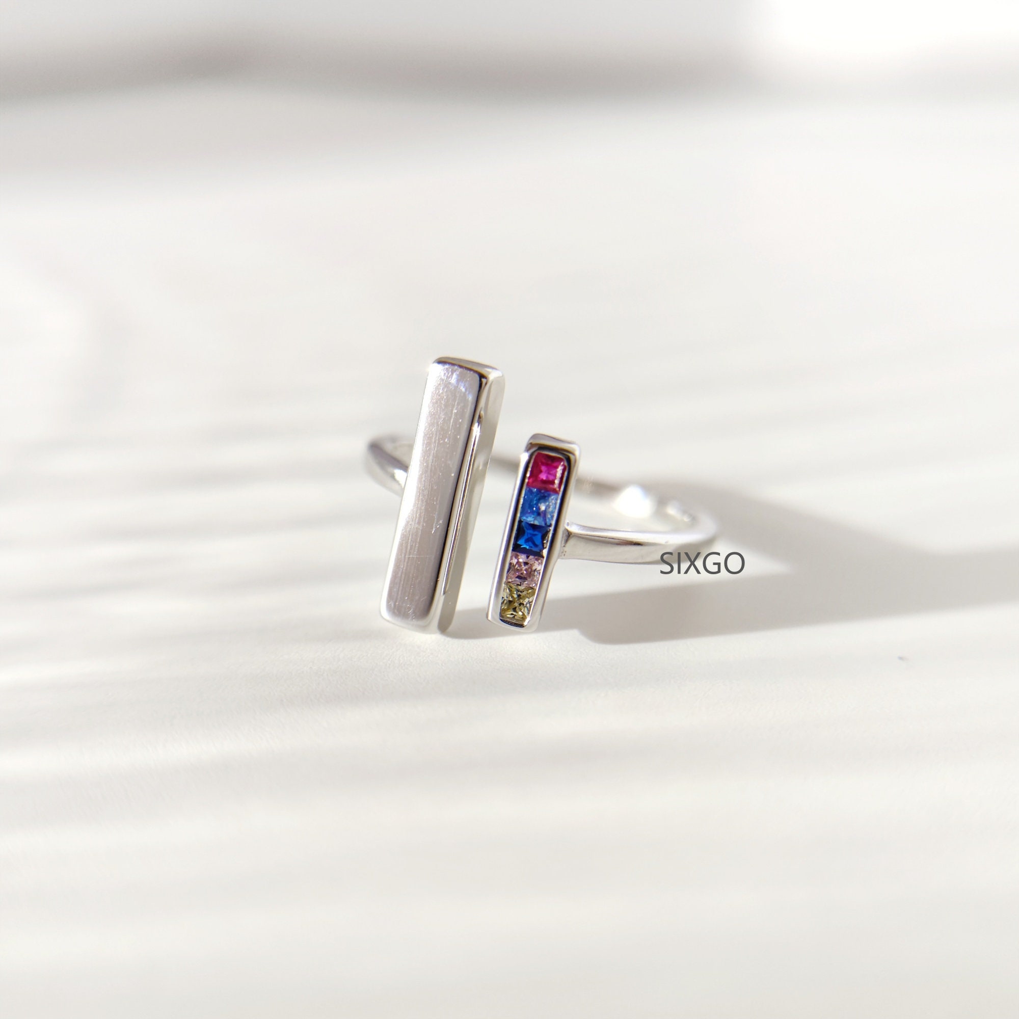 To My Bestie Thick and Thin Ring - Bridesmaid Gift - Adjustable Ring ...