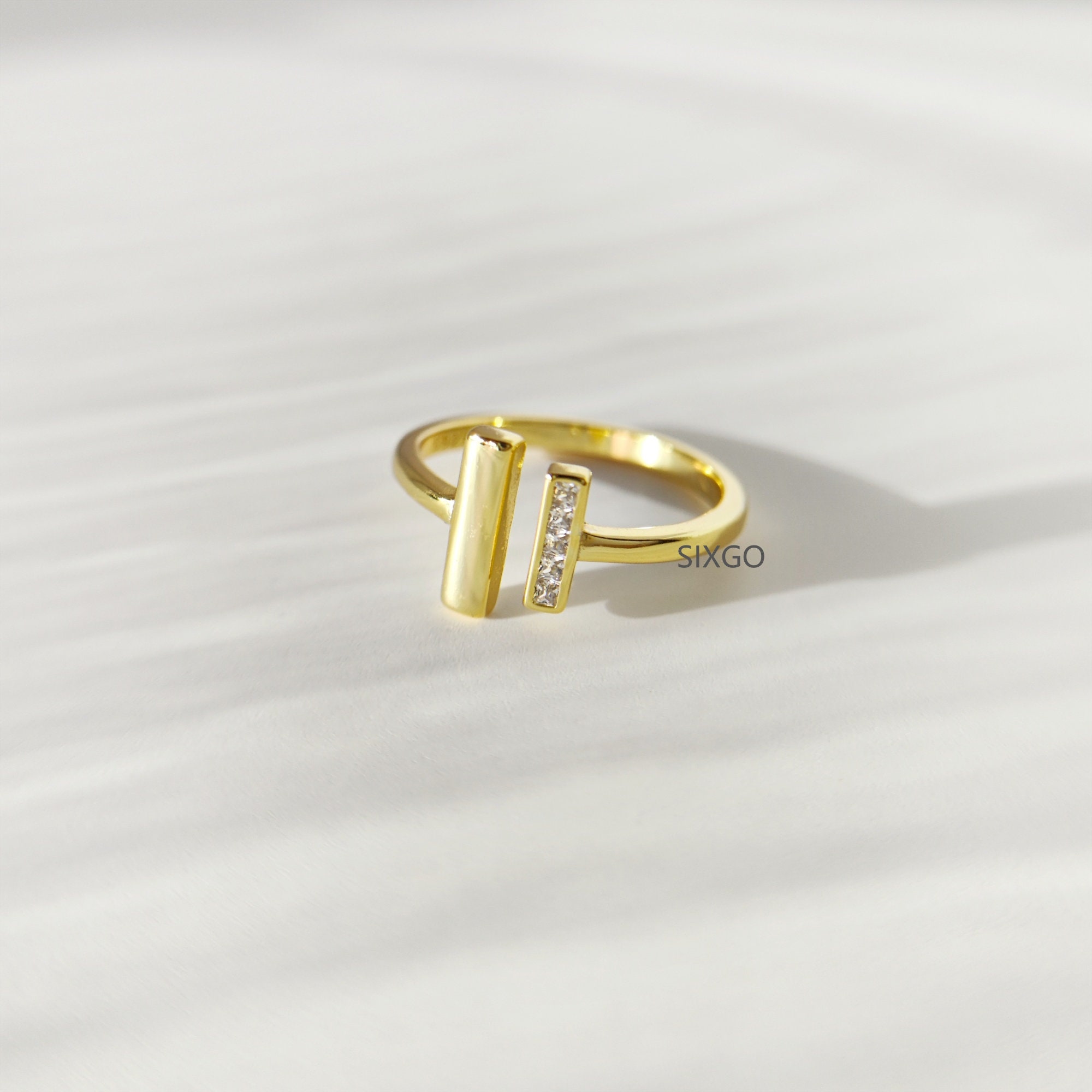 To My Bestie Thick and Thin Ring - Bridesmaid Gift - Adjustable Ring ...