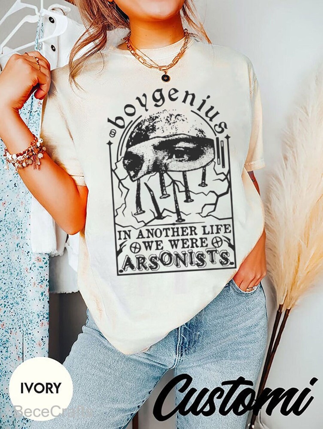 Boygenius Merch Boygenius Band 2023 Tour Shirt Indie Rock Etsy