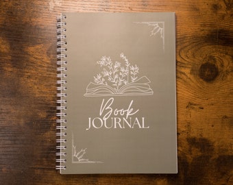 Book Journal | Reading Tracker | 80 Books | Green Ring-Bound Book | Gift Idea