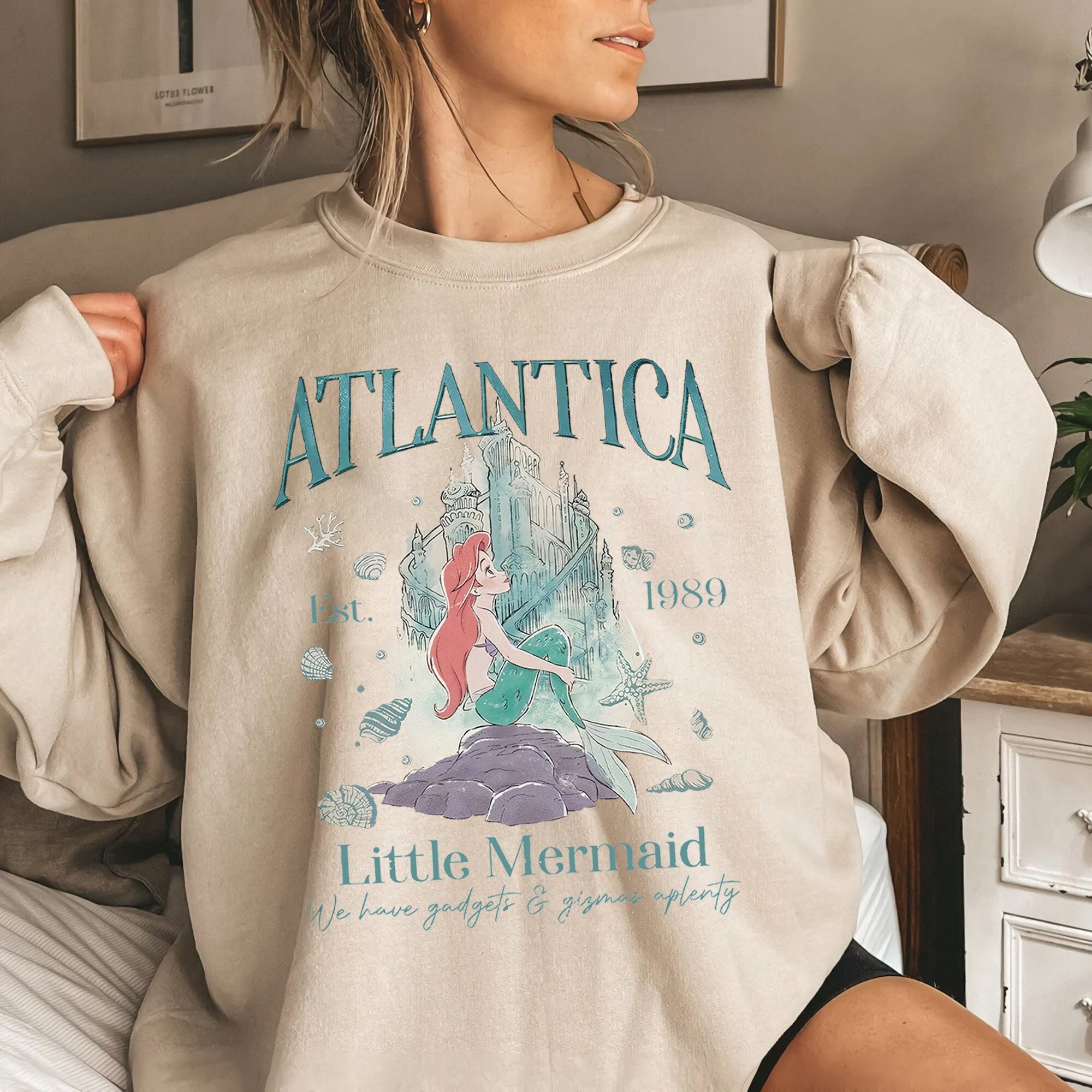 Mermaid Sweatshirt - Etsy