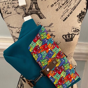 Canvas belt bag crossbody