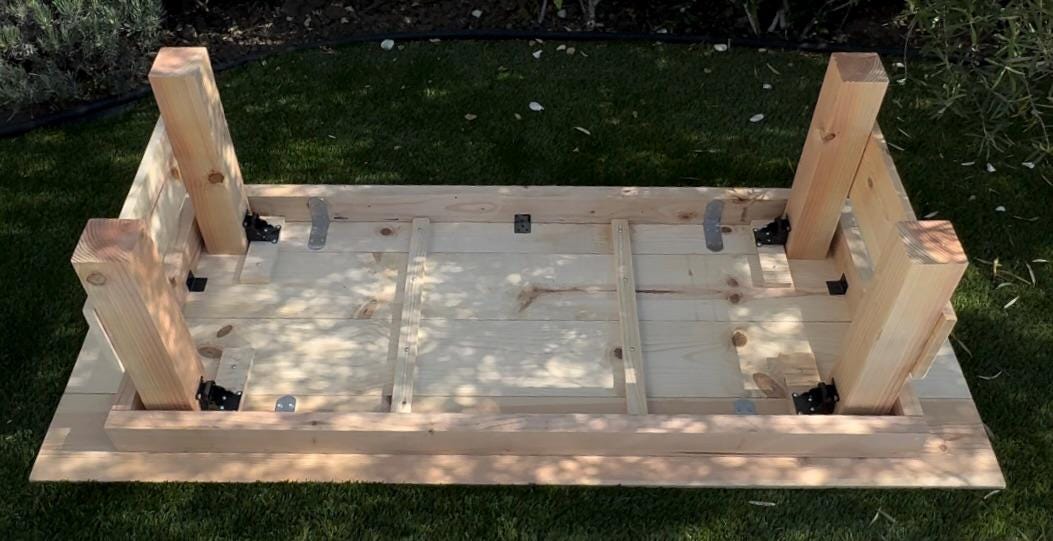 DIY Indoor/ Outdoor Kid's Activity Table - Non-foldable (build Plans ...