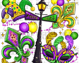Happy Mardi Gras png sublimation design download, Mardi Gras png, Happy Mardi Gras png, Mardi Gras Carnaval png, sublimate designs download
