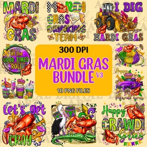 Mardi Gras bundle V3 png sublimation design download, western Mardi Gras png, Happy Mardi Gras png, sublimate designs download