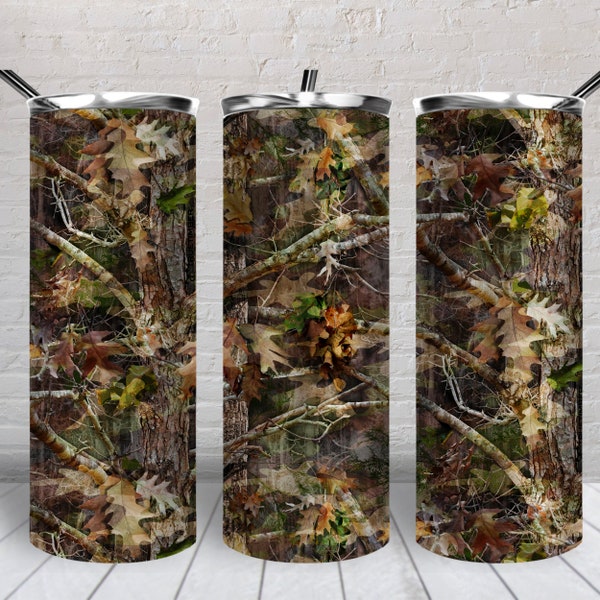 Camouflage 20 oz skinny tumbler png, tumbler wrap png, camo 20 oz tumbler designs, camouflage pattern png, tumbler png download