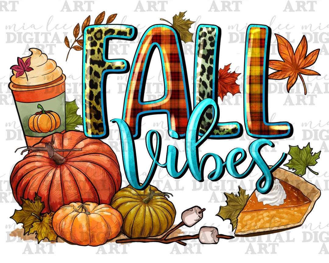 Fall Vibes Png Sublimation Design Download, Fall Png, Western Fall Png ...