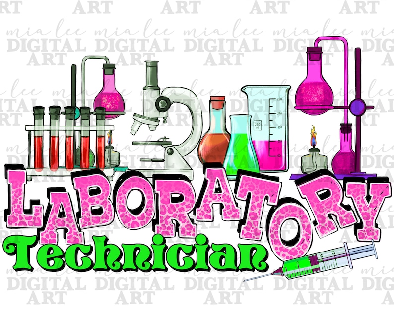 Laboratory Technician Png Sublimation Design Download, Lab Tech Png ...