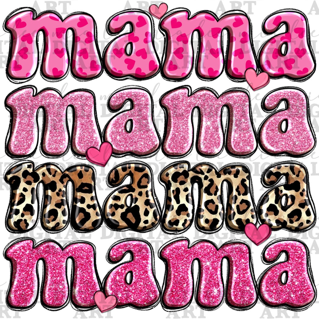 Mama Valentine's Day Png Sublimation Design Download, Happy Valentine's ...