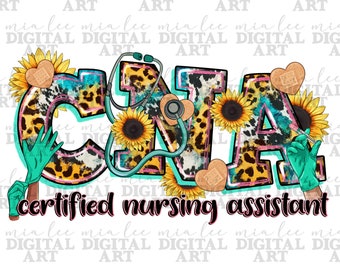 CNA Certified Nursing Assistant png sublimation design download, Nurse png, Nursing png, Nurse life png, western CNA png, sublimate download