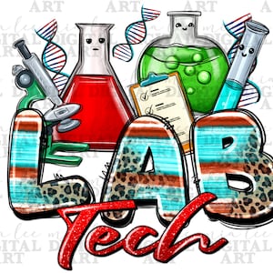 Lab Tech png sublimation design download, Lab Technician png, Laboratory png, western Lab png, Medical png, sublimate designs download