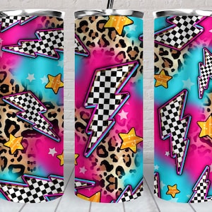 Race lightning bolt 20 oz skinny tumbler png, western tumbler wrap png, 20 oz tumbler designs, racing png,race life png,tumbler png download