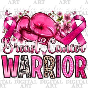 Brustkrebs Krieger png Sublimation Design download, Brustkrebs ribbon png, Cancer Awareness png, sublimate designs download