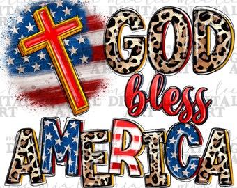 God bless America png sublimation design download, 4th of July png, USA flag png, Independence Day png, sublimate download