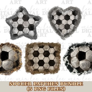 Fußball-Patches bündeln png Sublimation-Design-Download, Sport png,Soccer ball png,Spieltag png, Sport-Patches png, sublimieren designs download