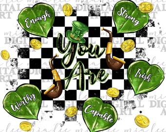 St. Patrick's Day png sublimation design download, Happy St. Patrick's Day png, Irish Day png, lucky png, sublimate designs download