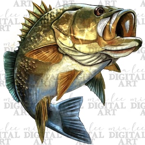 Bass Fish Design 