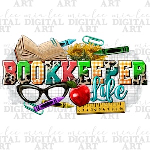 Bokhållarliv png sublimeringsdesign för nedladdning, västerländsk bokhållare png, skolbokhållare png, sublimerade designer för nedladdning