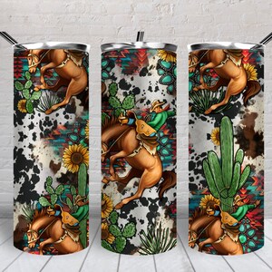 Western rodeo 20 oz skinny tumbler png, western tumbler wrap png, cowboy 20 oz tumbler designs, western tumbler png download