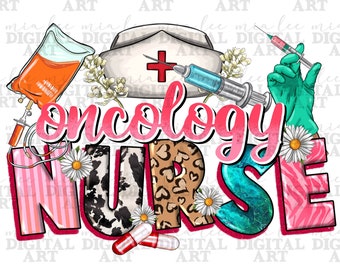 Oncology Nurse png sublimation design download, Nurse png, Nursing png, Nurse life png, western Nurse png, sublimate designs download