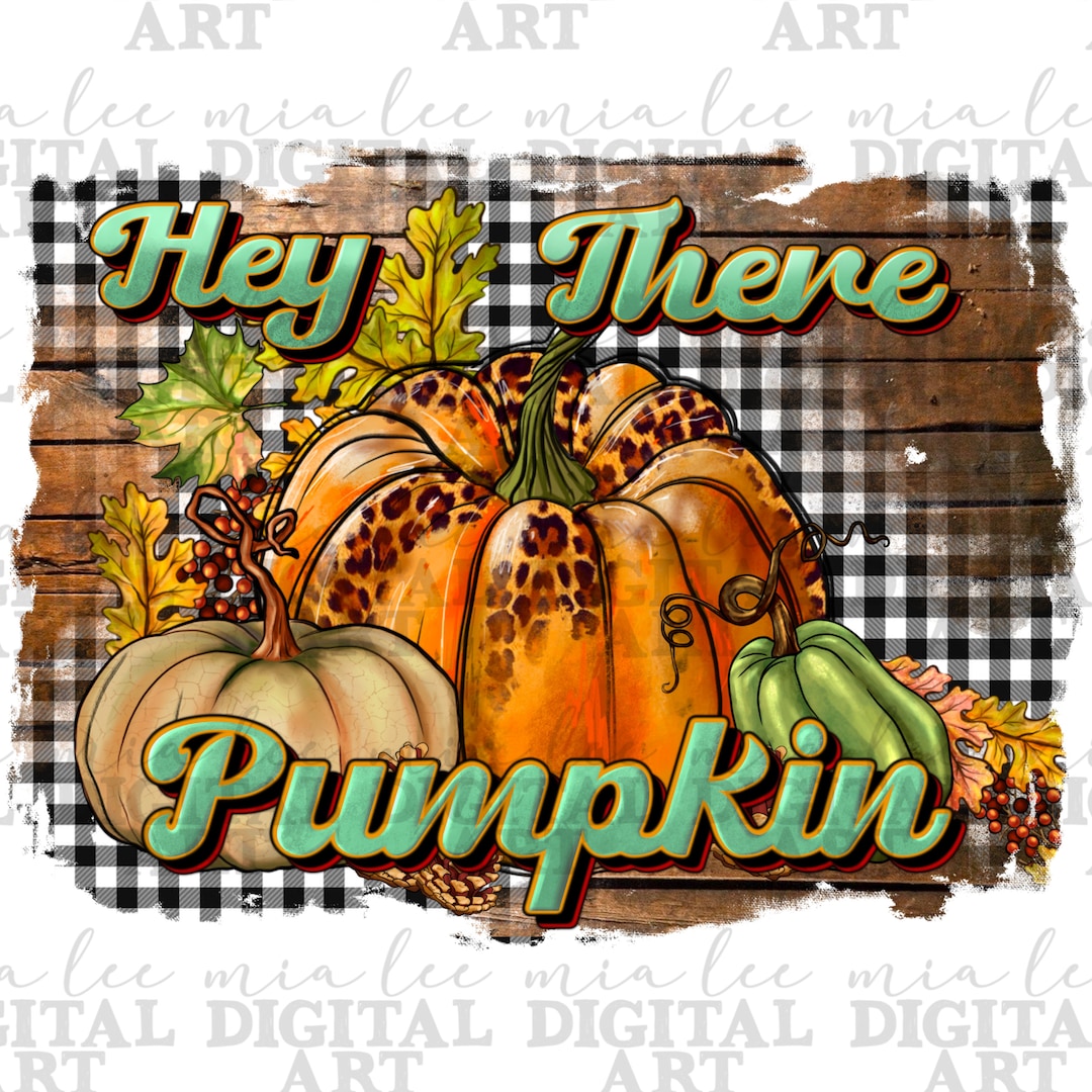 Hey There Pumpkin Png Sublimation Design Download, Fall Png, Fall Vibes ...