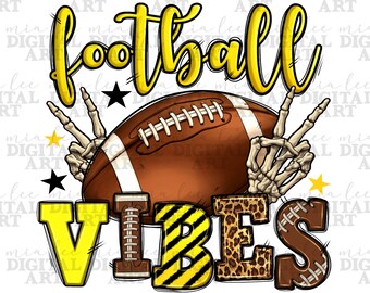 Fotbollsvibbar gul och svart lagfärg png sublimeringsdesign nedladdning, sport png, matchdag png, amerikansk fotboll png, sublimerad nedladdning