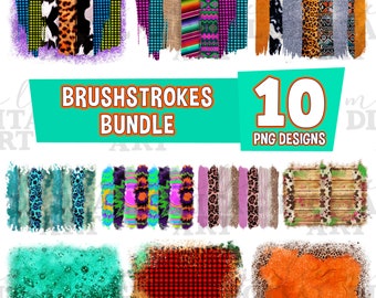 Brushstrokes Bundle png sublimation design download, western brushstrokes png, western patterns png, sublimation design download