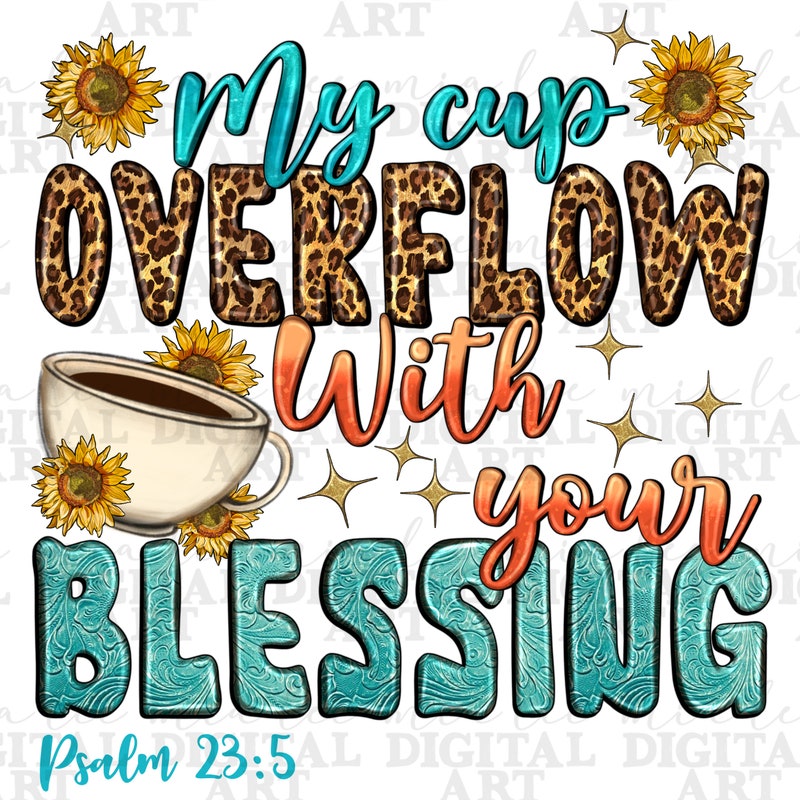 My Cup Overflows - Etsy
