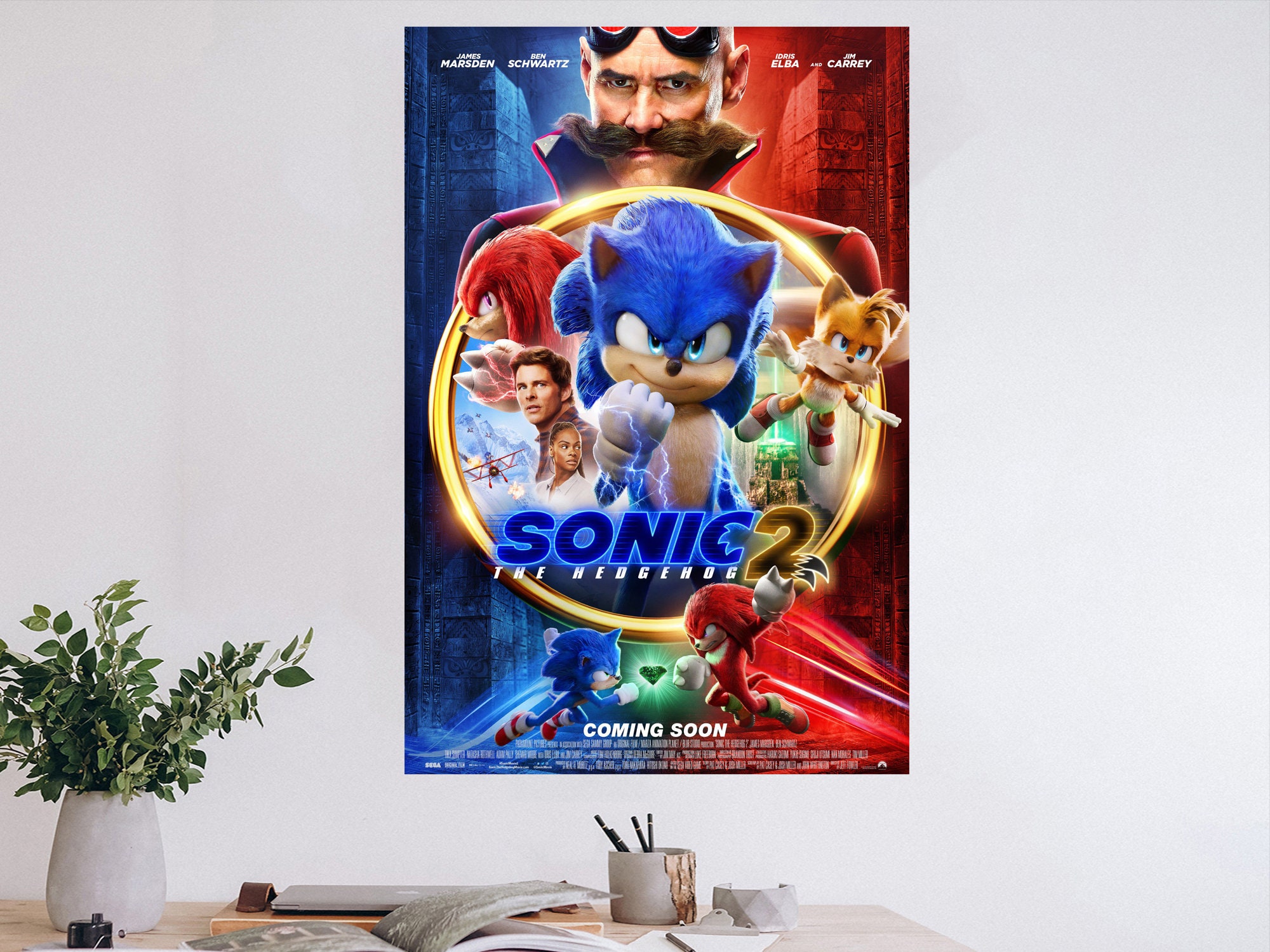 Sonic The Hedgehog Movie Limited Edition Poster 2020