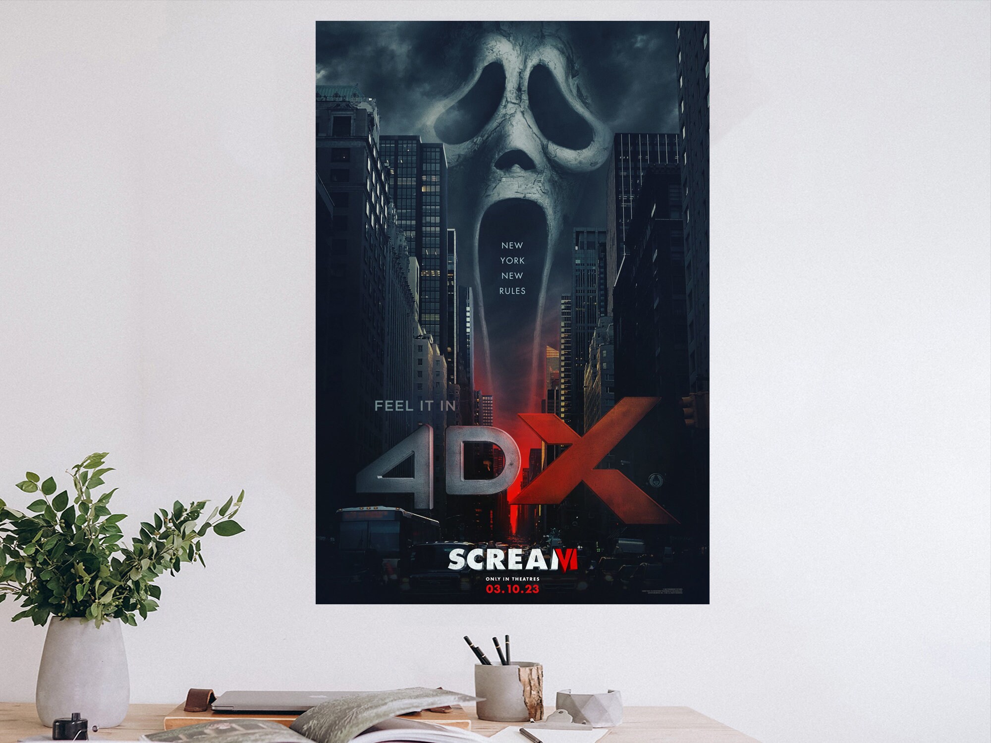 Scream 6 Movie Poster for Sale by Rose-999