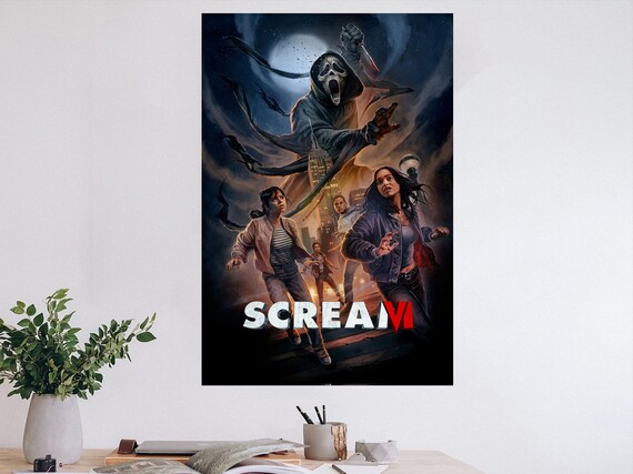 scream VI - scream 6 movie poster  Postcard for Sale by davidjones16598