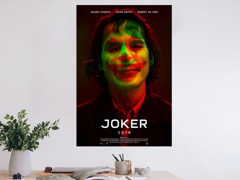 Joker Movie Poster Exclusive Limited Edition Collectible Unique Room ...