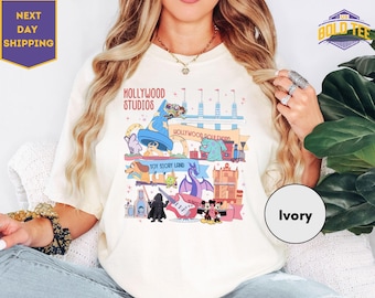 Comfort Colors Disney Hollywood Studios Shirt, Hollywood Studios Shirt, Hollywood Studios Trip Shirt, Disney Family Tee