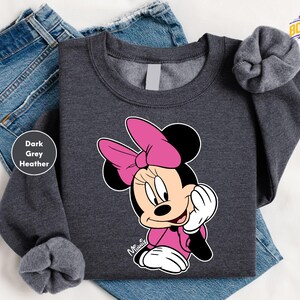 Comfort Colors Minnie Mouse T Shirt, Disney Minnie Shirt, Minnie Checkered Shirt, Disney Gift Shirts, Disney Shirts , Minnie Shirt Bild 2