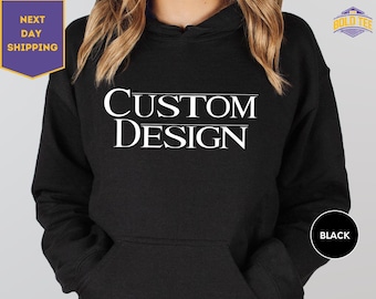 Custom Logo Hoodie, Custom Company Crewneck, Sports Team Logo Tee, Business Logo Design, Your Text Here, School Logo