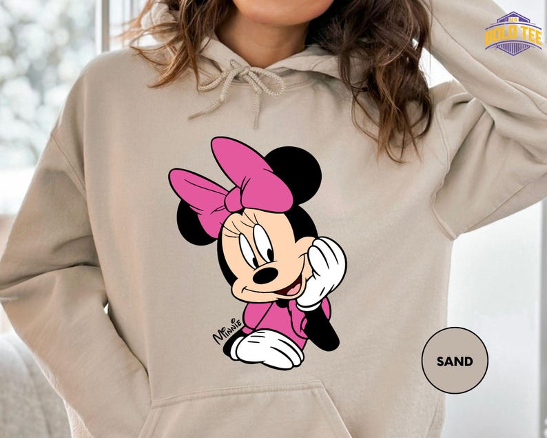 Comfort Colors Minnie Mouse T Shirt, Disney Minnie Shirt, Minnie Checkered Shirt, Disney Gift Shirts, Disney Shirts , Minnie Shirt Bild 3