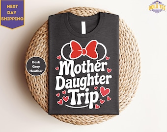 Maglietta per la festa della mamma di Topolino e Minnie, maglietta Disney Mom Era, maglietta "Sono una mamma Disney", regali per neomamme, Disney mamma e figlia