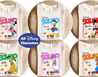 Personalizza tutte le magliette a scacchi dei personaggi Disney, Topolino e i suoi amici retrò, magliette vintage dei personaggi di Inside Out