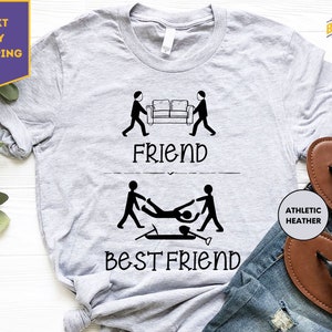 【TMV X DEINET】BEST FRIEND T-SHIRTS Cute Best Friend Shirts - Funny Best Friend Shirts - I Get