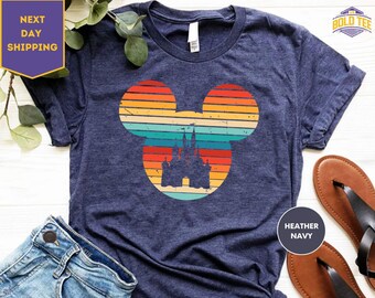 Sunset Mickey Shirt, Magic Kingdom Shirt, Matching Family Travel Shirt, Disneyland, Disneyworld, Minnie Mouse Tees