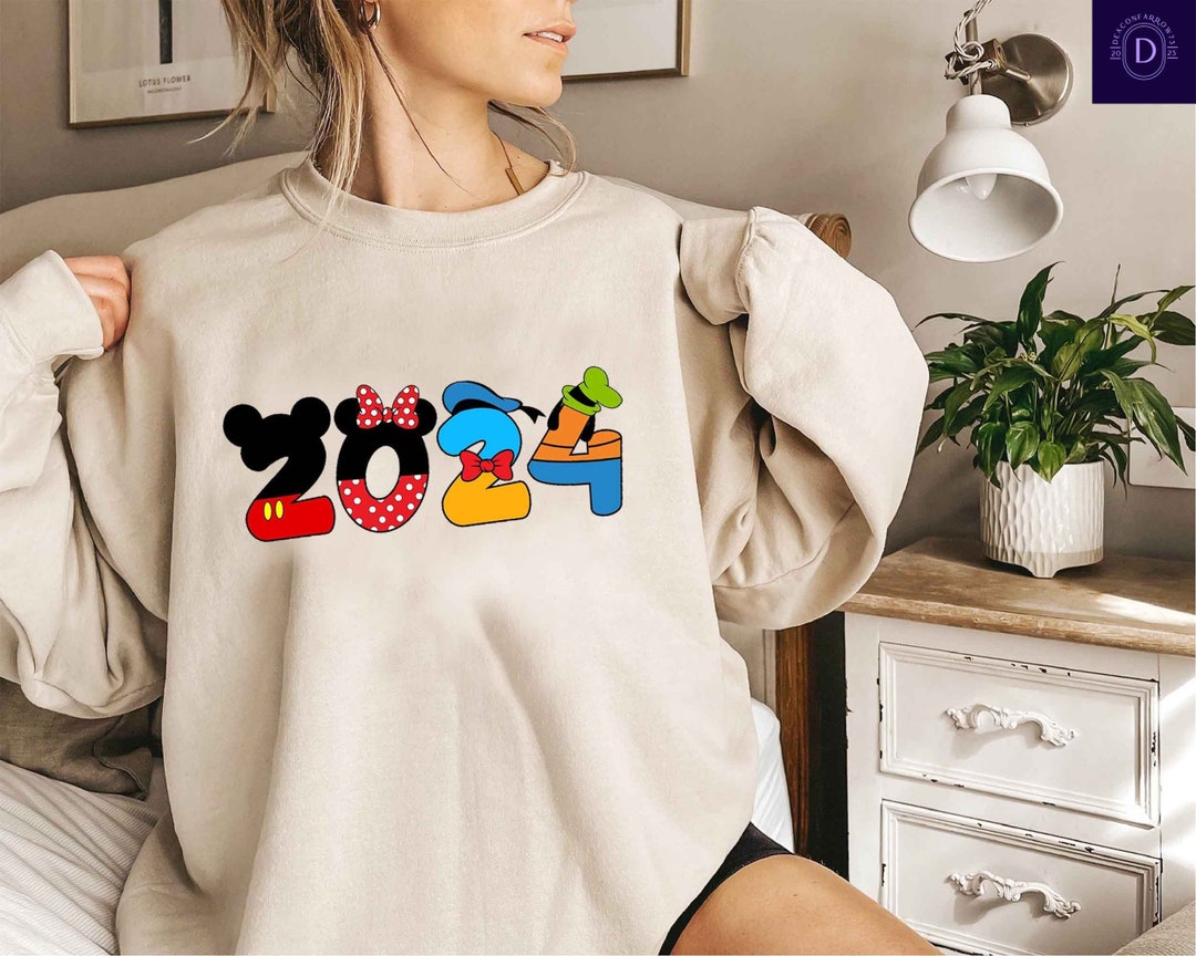 Disney 2024 Ears Tshirts Disney 2024 Mickey Ears Tee Etsy
