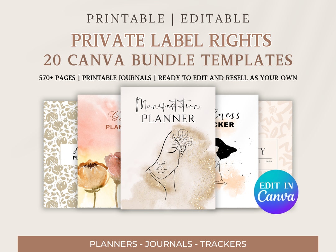 570 Pages PLR Canva Template Bundle, 20 Canva PLR Canva Templates 570 Pages PLR Canva Template Bundle, 20 Canva PLR Canva Templates