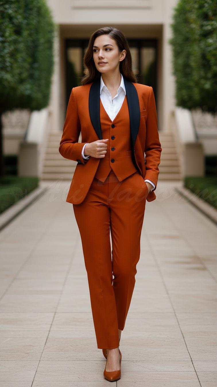 strapless open back dress Mens Rustic Brown Light Burnt Orange Copper Blazer – Classic Fit Single  Breasted Formal Casual Dress Jacket main image 0
